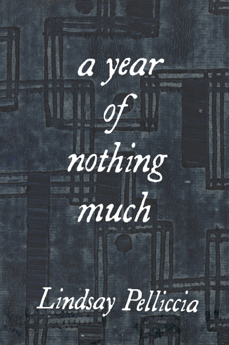 a year of nothing much, by Lindsay Pelliccia-Print Books-Bottlecap Press