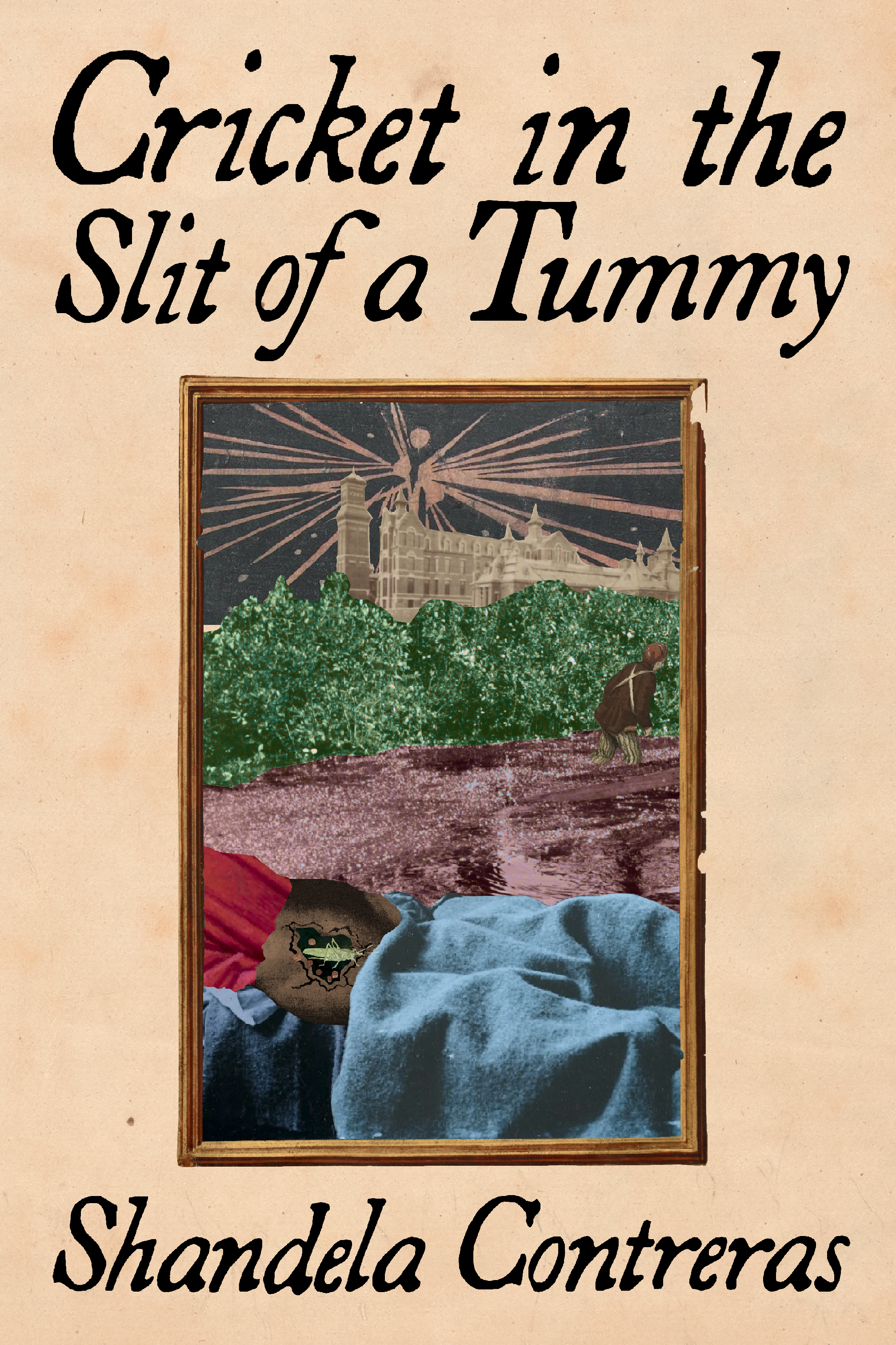 Cricket in the Slit of a Tummy, by Shandela Contreras - Bottlecap