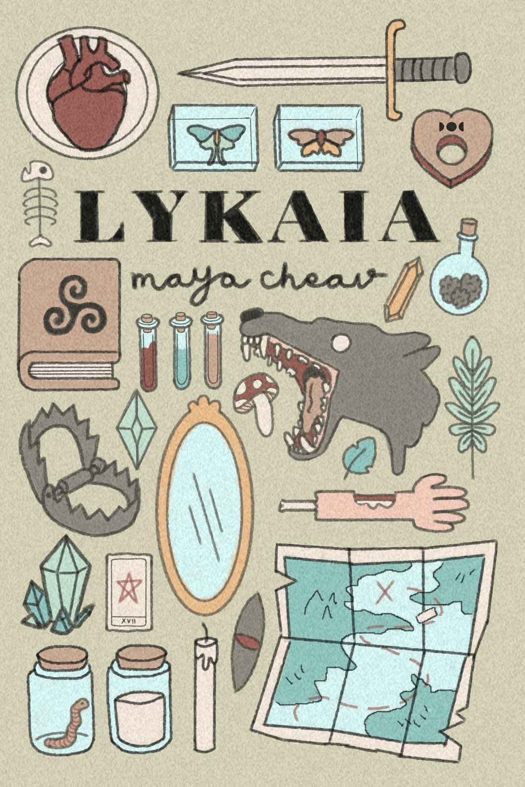 Lykaia, by Maya Cheav-Print Books-Bottlecap Press