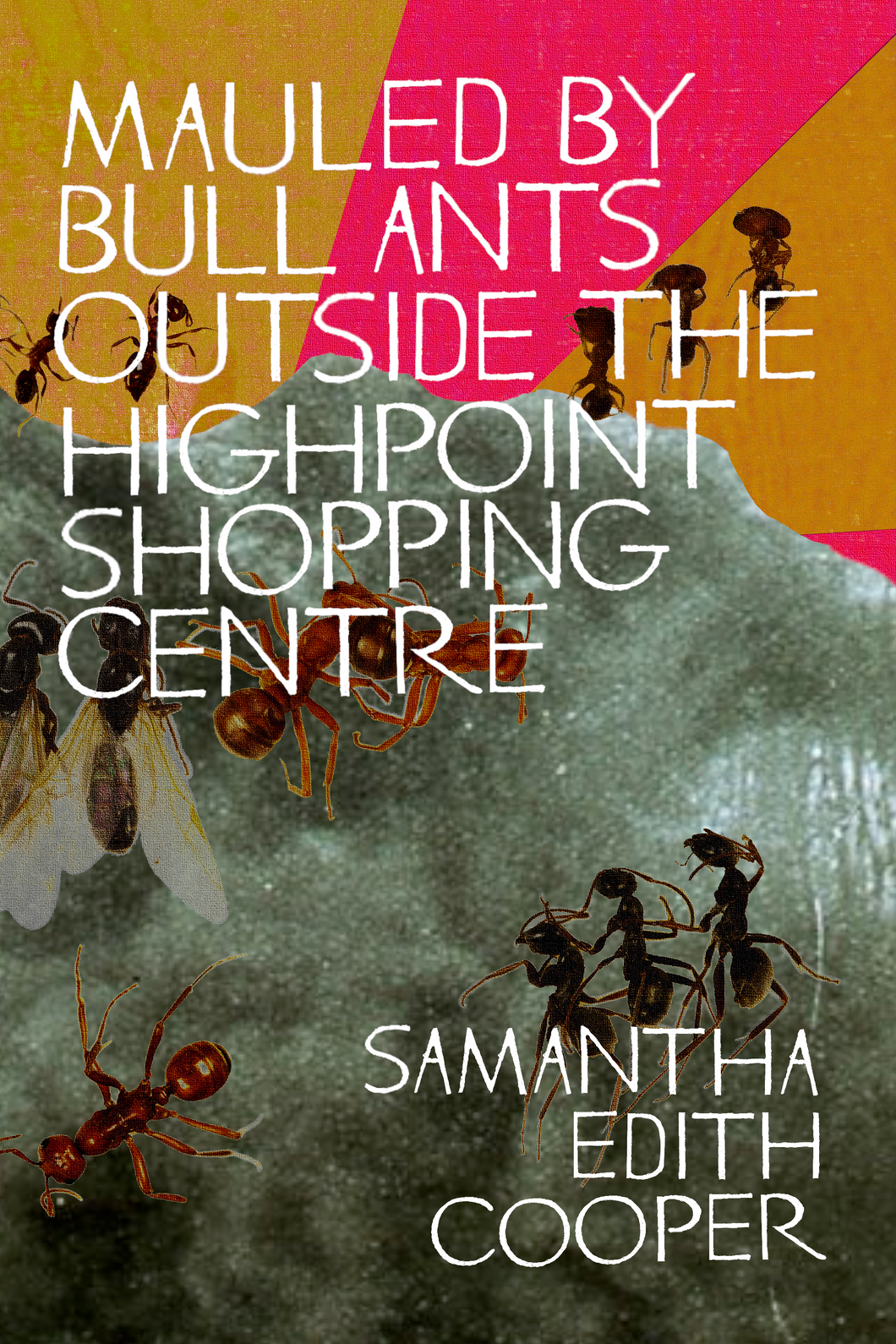 Mauled by Bull Ants Outside the Highpoint Shopping Centre, by Samantha Edith Cooper-Print Books-Bottlecap Press
