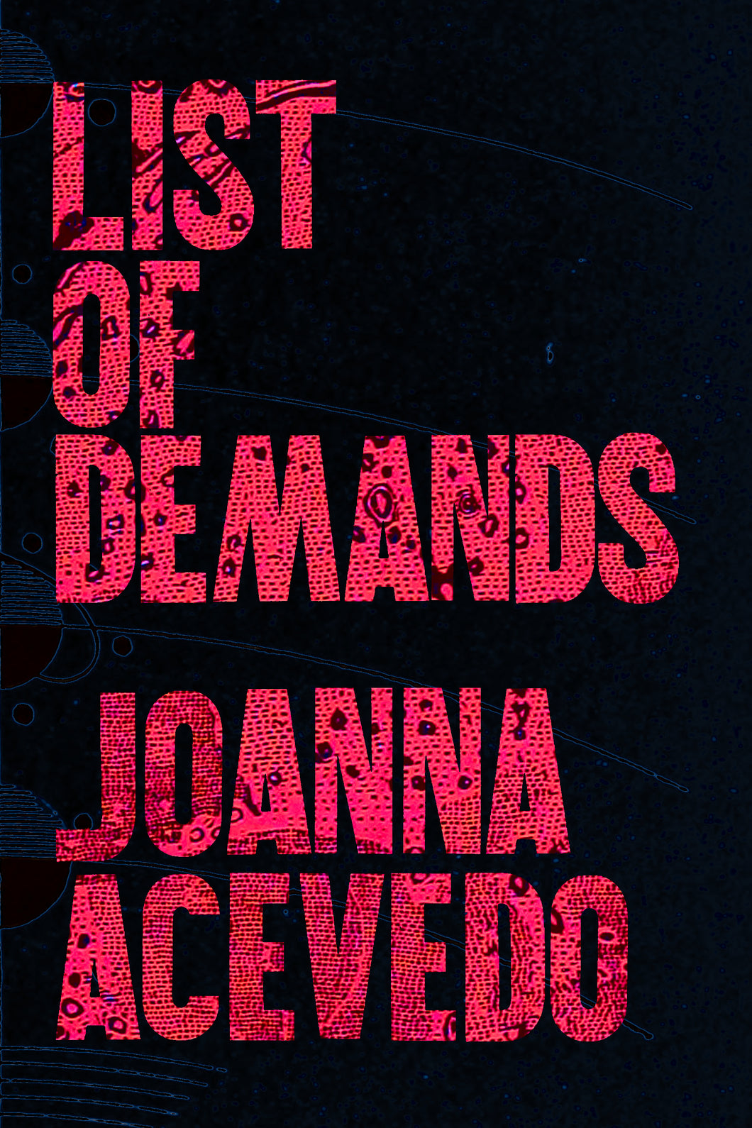 List of Demands, by Joanna Acevedo-Print Books-Bottlecap Press