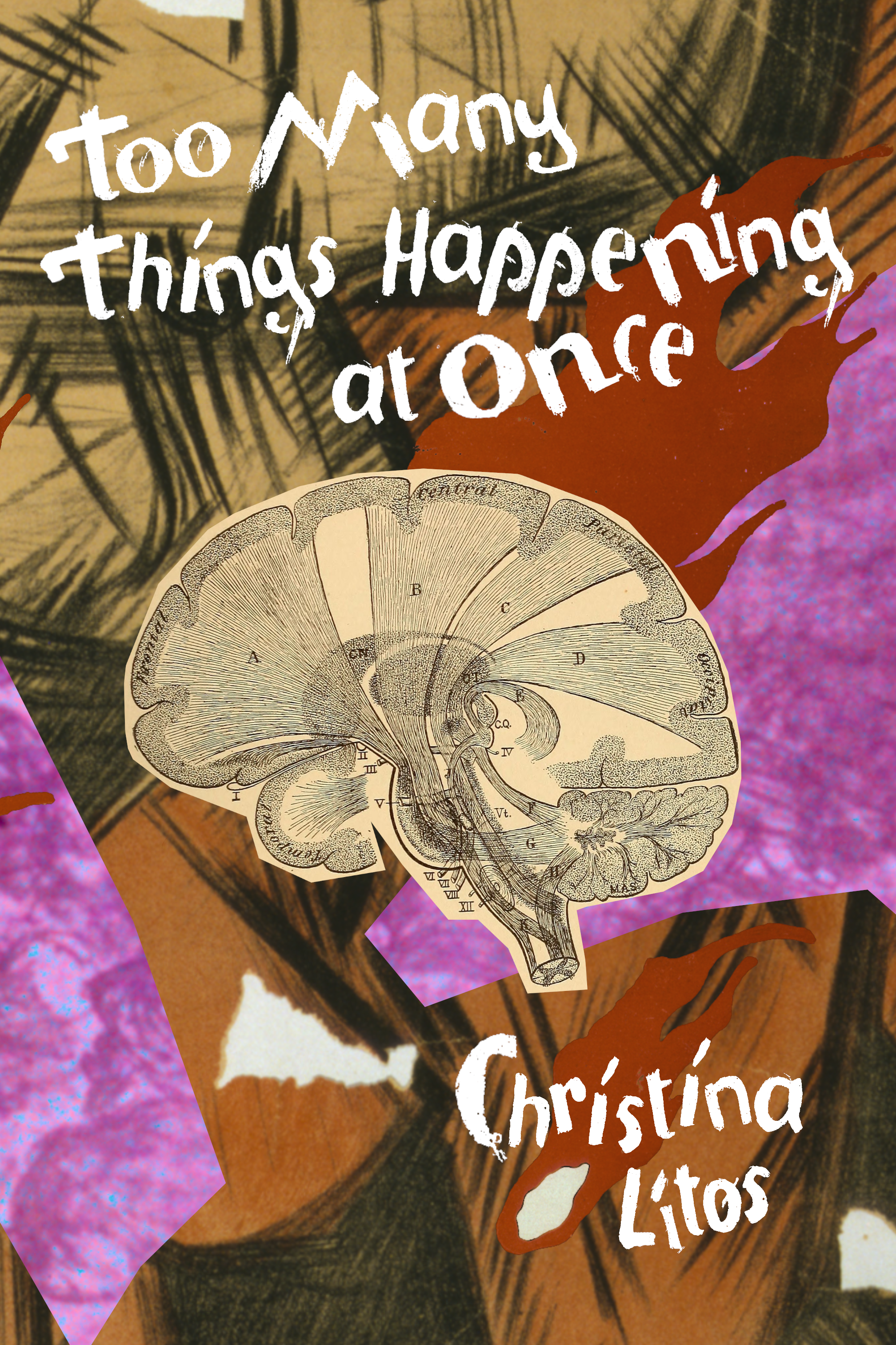 Too Many Things Happening at Once, by Christina Litos - Bottlecap